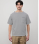【接触冷感】ボートネックデザイン ボーダーTシャツ