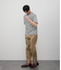 【接触冷感】ボートネックデザイン ボーダーTシャツ