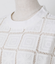 Square Embroidery Lace ブラウス