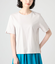 【接触冷感】コットンスムース 半袖ラメステッチＴシャツ
