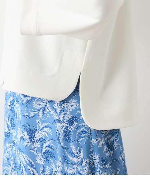 ジョーゼットダンボール 7分袖着流しカーディガン｜ニューヨーカーの