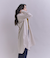 Cotton Linen Double Stripe ポケットロングシャツドレス