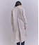 Cotton Linen Double Stripe ポケットロングシャツドレス