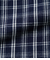 ピケ チェック 長袖ショートボタンダウンシャツ