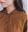 High Density Twill セーラーピンタックブラウス