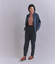 High Density Twill セーラーピンタックブラウス