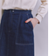 Organic Cotton Denim ベイカースカート