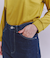 Organic Cotton Denim ジャストウエストパンツ