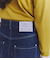 Organic Cotton Denim ジャストウエストパンツ