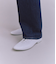 Organic Cotton Denim ジャストウエストパンツ