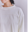 Crepe Double Face Knit 切替えボトルネックプルオーバー