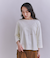 Crepe Double Face Knit SIPULI刺繍プルオーバー