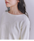 Crepe Double Face Knit SIPULI刺繍プルオーバー