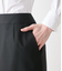 【ウォッシャブル】2WAYストレッチツイル ストレートスカート