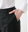 【ウォッシャブル】2WAYストレッチツイル テーパードパンツ