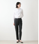 【ウォッシャブル】2WAYストレッチツイル テーパードパンツ
