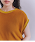 Organic Cotton Wool 配色2wayニットベスト