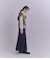 Organic Cotton Wool 配色2wayニットベスト