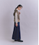 Organic Cotton Wool 配色2wayニットベスト
