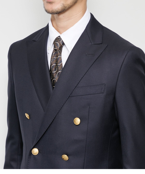 PREMIUM CLOTH Beyond 無地 ダブルブレザー｜ニューヨーカーの