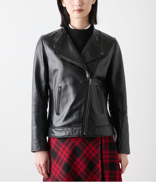 ゴートレザー ダブルブレストライダースジャケット｜ニューヨーカーの