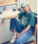 EDWIN 11オンス ワイドデニムパンツ