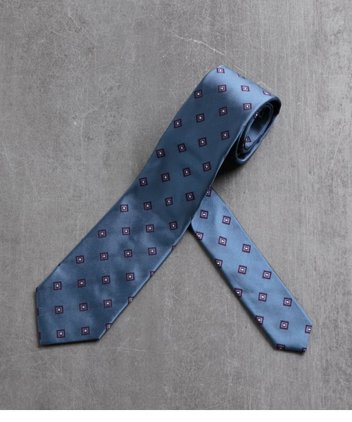 スクエアカラーファインパターン ネクタイ｜ニューヨーカーの通販