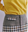【ウォッシャブル】Woolish Block Check 切替スカート
