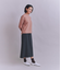 【ウォッシャブル】Woolish Block Check 切替スカート