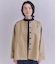 Coated Cotton Poly Twill ヘンリーハーフコート