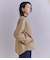 Coated Cotton Poly Twill ヘンリーハーフコート