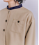 Coated Cotton Poly Twill ヘンリーハーフコート
