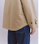 Coated Cotton Poly Twill ヘンリーハーフコート