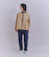 Coated Cotton Poly Twill ヘンリーハーフコート