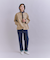 Coated Cotton Poly Twill ヘンリーハーフコート