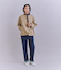 Coated Cotton Poly Twill ヘンリーハーフコート