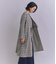【ウォッシャブル】Woolish Block Check リボンドロストドレス