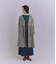 【ウォッシャブル】Woolish Block Check リボンドロストドレス