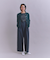 【ウォッシャブル】Organic Cotton Blend Plating ニットブルゾン
