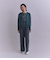 【ウォッシャブル】Organic Cotton Blend Plating ニットブルゾン