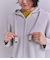 【ウォッシャブル】Garter & Half Cardigan Stitch フーディニット