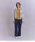 【ウォッシャブル】Garter & Half Cardigan Stitch フーディニット