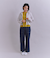 【ウォッシャブル】Garter & Half Cardigan Stitch フーディニット