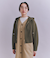 【ウォッシャブル】Garter & Half Cardigan Stitch フーディニット