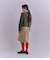 【ウォッシャブル】Garter & Half Cardigan Stitch フーディニット