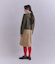 【ウォッシャブル】Garter & Half Cardigan Stitch フーディニット