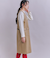 Coated Cotton Poly Twill ハーフムーンポケットドレス