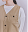Coated Cotton Poly Twill ハーフムーンポケットドレス