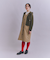 Coated Cotton Poly Twill ハーフムーンポケットドレス