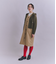 Coated Cotton Poly Twill ハーフムーンポケットドレス